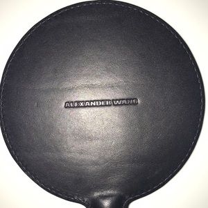 Alexander Wang Leather Hand Mirror